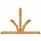 Ekena Millwork Richland Rough Sawn Timber Gable Bracket, Western Red Cedar, 108"W x 72"H x 6"D x 6"F, 16/12 Pitch GBW108X72X0606RIC00RWR - alternate 1
